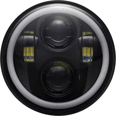Custom Dynamics Headlight - Black Cd-575-H-B