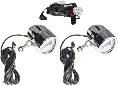 Custom Dynamics Led Fog Light - Hd - Chrome Pb-Fog-Hd-C