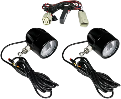 Custom Dynamics Led Fog Light - Trike - Black Pb-Fog-Tke-B