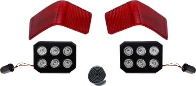 Custom Dynamics Led Light - Tour-Pak - Red Cd-Tp-13-R