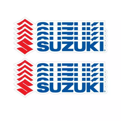 D-Cor 6" Suzuki Decal 10 Pk 40-40-107