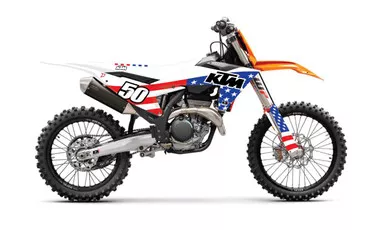 D-Cor Complete Kit Usa Ktm Sx/F 125-250Wht Bg 20-30-301