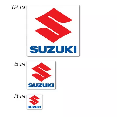 D-Cor Suzuki Icon Decal 12" Squared 40-40-110