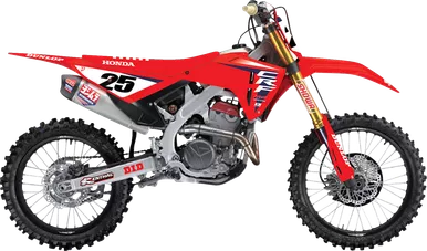 D'Cor Visuals Graphic Kit - '25 Hrc - Honda - Crf110F 20-10-115