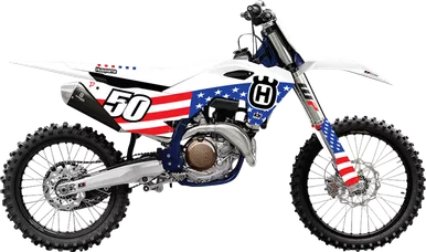 D'Cor Visuals Graphic Kit - '25 Husqvarna - Usa - Tc/Fc 125-450 '22-'24 20-70-200