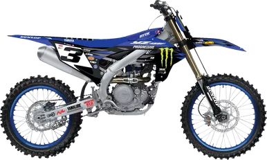 D'Cor Visuals Graphic Kit - '25 Monster Energy - Yamaha - Yz 450 20-50-715