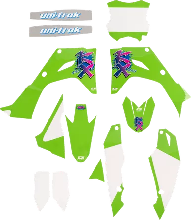 D'Cor Visuals Graphic Kit - '93 Kx Retro - Kawasaki - Kx 250 '25 20-20-366
