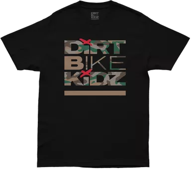 Dbk Classic Camo Tee Black/Color Camo Sm At-Classiccam-S