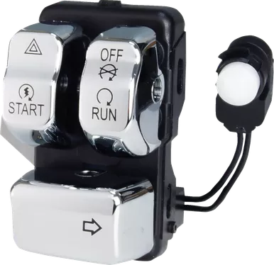 Drag Specialties Control Module - Right - Chrome