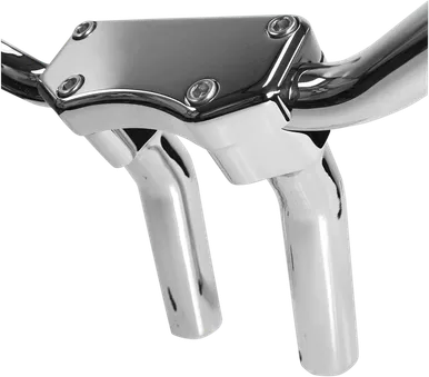 Drag Specialties Risers - 5-1/2" - Buffalo - Top - Chrome