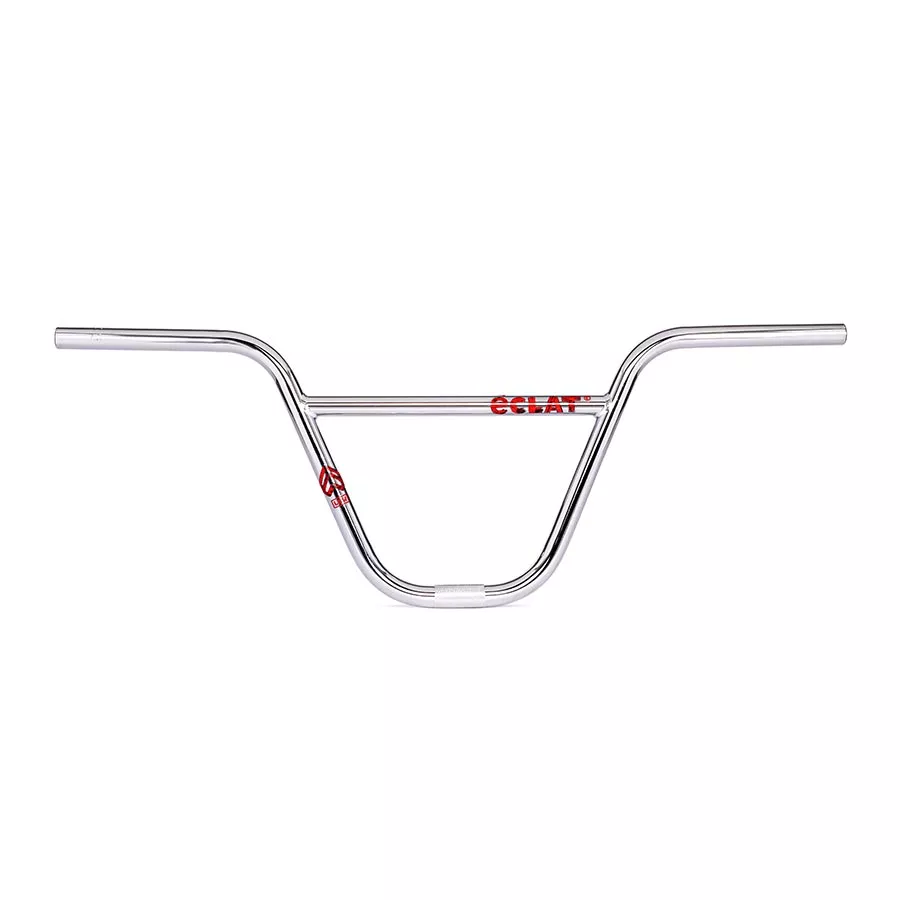 Eclat Controller BMX Handlebar Diameter: 22.2mm 29.5'' Rise: 9.75 Chrome
