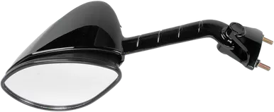 Emgo Mirror - Side View - Cat Eye - Black - Left 20-43042