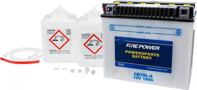 Fire Power Battery W/Acid Cb18L-A 12V Heavy Duty Cb18L-A