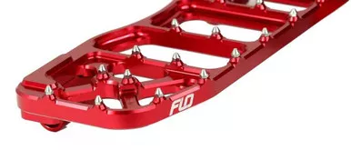 Flo Motorsports V5 Floorboards Red Fpeg-800V5R