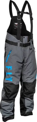 Fly Racing Carbon Bib Grey/Blue Xl 470-6205X