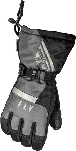 Fly Racing Cascade Gloves Black/Grey Sm 363-3921S