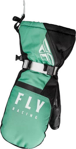 Fly Racing Cascade Mittens Black/Mint 2X 363-39322X