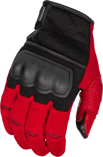 Fly Racing Coolpro Force Gloves Black/Red Sm 476-4129S