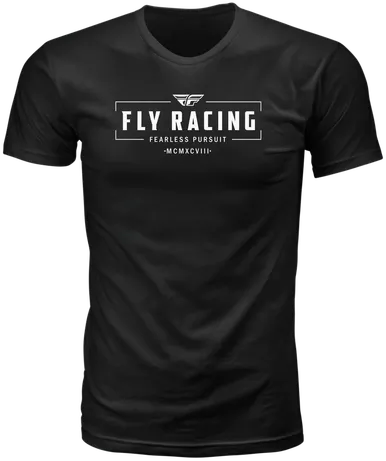 Fly Racing Fly Motto Tee Black Xl 352-0060X