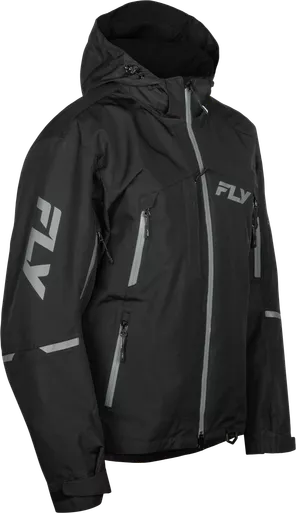 Fly Racing Incline Jacket Black/Grey Md 470-4106M