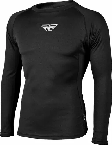 Fly Racing Lightweight Baselayer Top Black Sm 354-6401S
