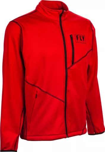 Fly Racing Mid-Layer Jacket Red Lg 354-6321L