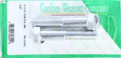 Gardnerwestcott Riser Bolts Chrome Hex Cap 1/2-20 X 2 3/4 Fine Thread 02-11431