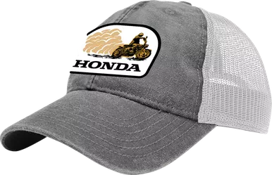 Honda Apparel Honda Trucker Hat - Gray/White Lem25-H47