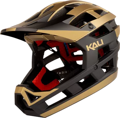 Kali Invader 2.0 Helmet - Golden - Matte Black/Gold - Xs-M 0221825216
