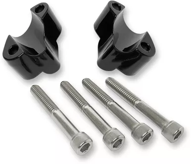 La Choppers Extension Risers - 1" - Forty Eight - Black La-7433-01B