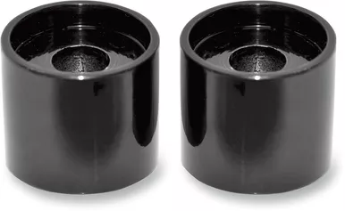 La Choppers Riser Extensions - 1" X 1-1/4" - Black La-7414-01B