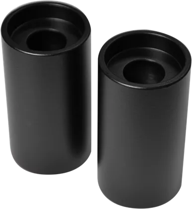 La Choppers Riser Extensions - 2" - Flat Black La-7413-03M