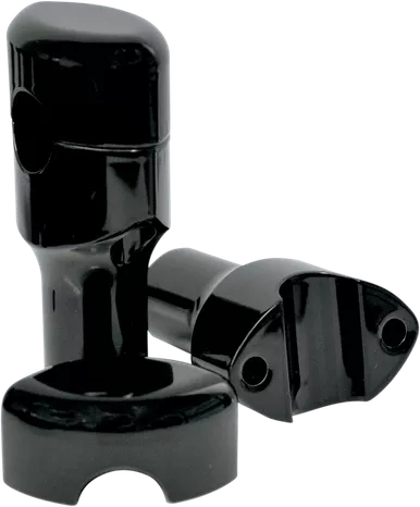 La Choppers Risers - Hefty Smooth - 3" - Black La-7406-03B