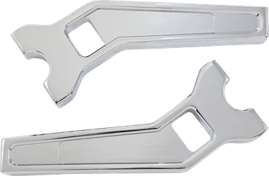 La Choppers Risers - Pullback - 8" X 1-1/4" - Chrome La-7481-08C