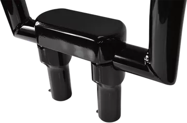 La Choppers Risers - Solid Top - 4" - Black La-7442-04B