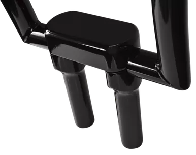 La Choppers Risers - Solid Top - 6" - Black La-7442-06B