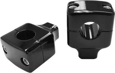 La Choppers Risers - Square - 1-1/2" - Black La-7407-01B