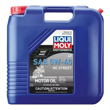 Liqui Moly Liqui Moly Motorbike 4T 5W-40 Hc Street 20 Liter 20416