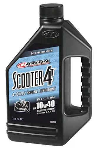 Maxima Lubricants Maxima Scooter 4T 10W40 - Liter 11901
