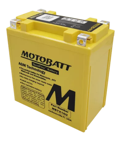 Motobatt Battery Mbtx16U Sealed Factory Activated Mbtx16U
