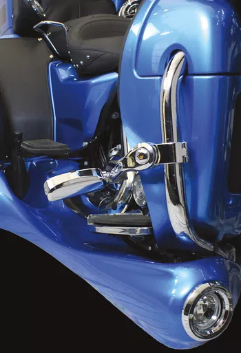 Motor Trike Accent Rings For Trax Fog Lights - Chrome Mtel-0153