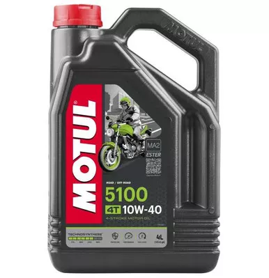 Motul Lubricants Motul - 5100 10W40 4T 4 Liter 104068
