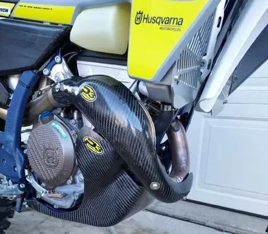 P3 Heat Shield Carbon Fiber Ktm/Hus 201087