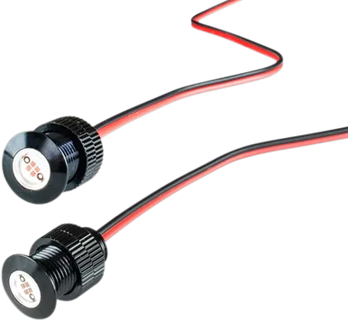 Paul Yaffe Bagger Nation Super Bright Red Led - Black Pyo:Bolts-Brk-B