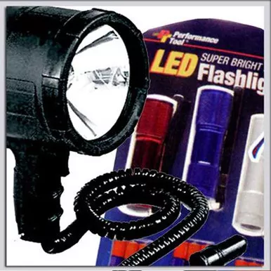 Performance Tool Aluminum Led Flashlight 55 Lm W2451