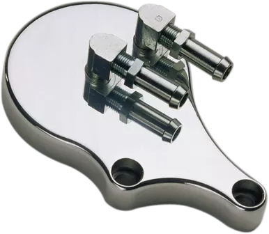 Pro-One Perf.Mfg. Slimline Oil Filter Mount - Chrome 203150
