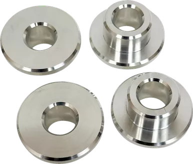 Pro-One Perf.Mfg. Solid Riser Bushing Kit - Raw Aluminum 103060Raw