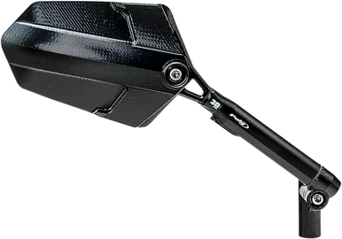 Puig Hi-Tech Parts Mirror - Explorer - Side View - Right - Diamond - Black 010Nn