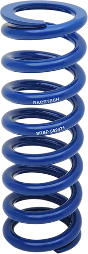 Race Tech Shock Spring - Rear - Blue - Sport Series - Spring Rate 397.59 Lb/In Srsp 552471