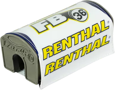 Renthal Bar Pad - Fatbar36 - White/Yellow P348